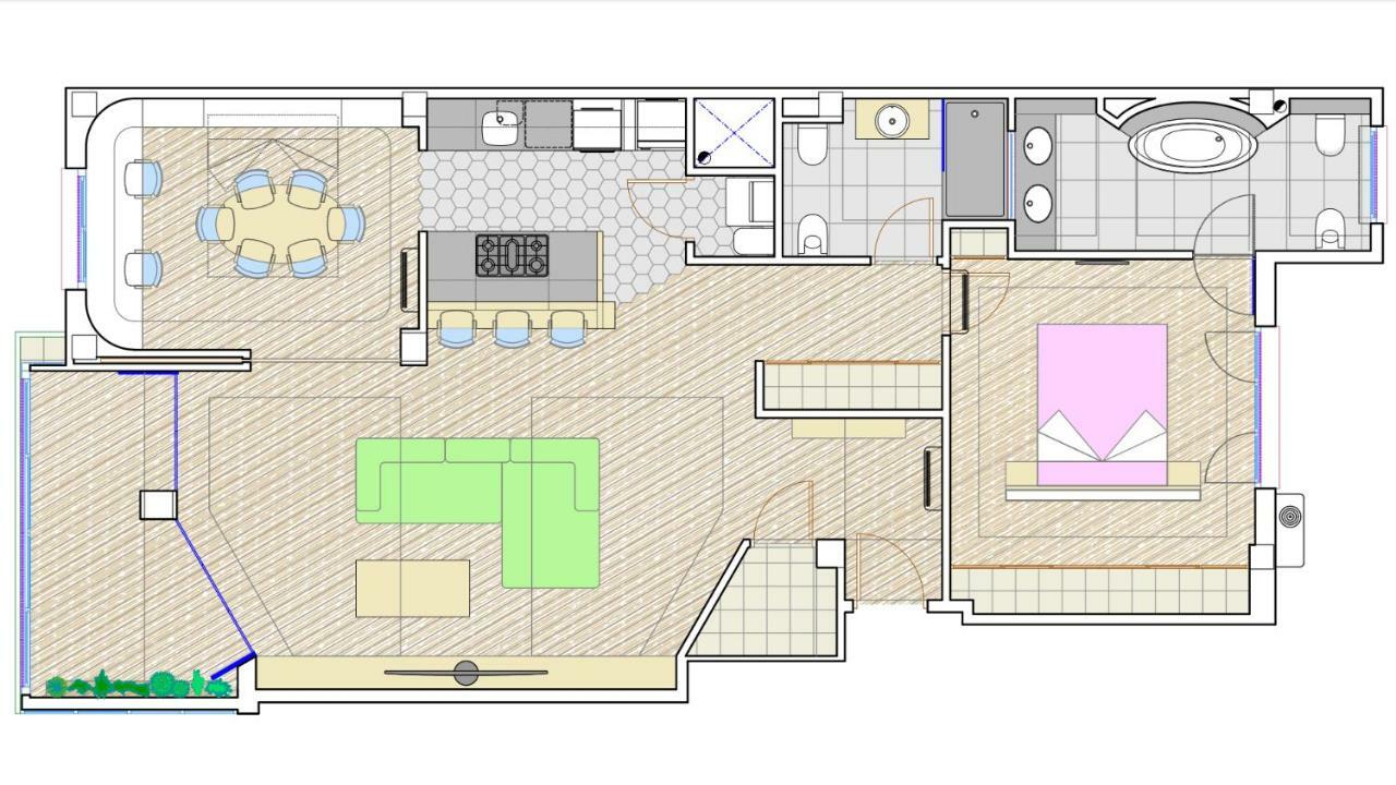 Hexagonal Design Apartment Valencia Exterior photo